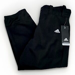 Adidas Girls XL Softball Athletic Pants Classic Fit Elastic Bottom AEROREADY NWT